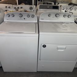 Whirlpool Washer and gas Dryer working 3 Month Warranty we Deliver