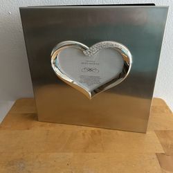 Wedding Photo Album Silver Played With Brilliant Crystals