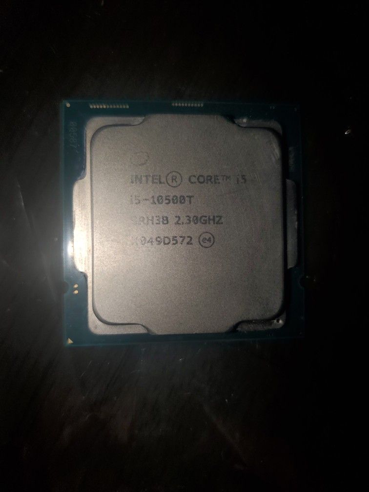Intel i5-10500T 6 CORE CPU 2.3GHz (Turbo 3.80GHz) 10500T SRH3B