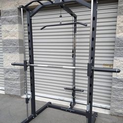 Smith Machines, Power Cages, Squat Racks, Half Racks, Benches, Dumbbells, Weights 