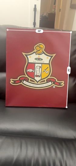 Fraternity Crest Canvas Wall Art