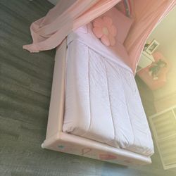 Bed Frame With Mattress And Cover Up