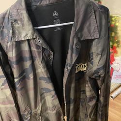 Camo Active Windbreaker 