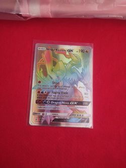White Kyurem GX Pokémon TCG CARD 74/70
