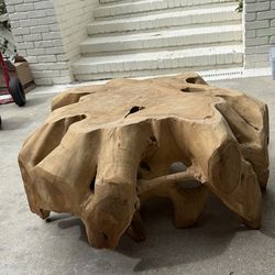 Natural Teak Coffee Table