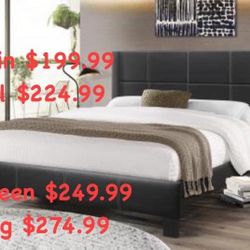 King Platform bed