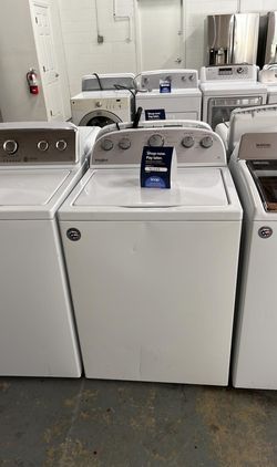 Whirlpool Top Load Washer – White, knob controls, runs great