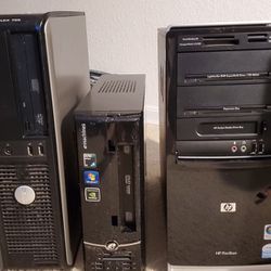 Free - Graphic Card, Computers, Keyboards & Monitors (For Parts Or Use As Is)