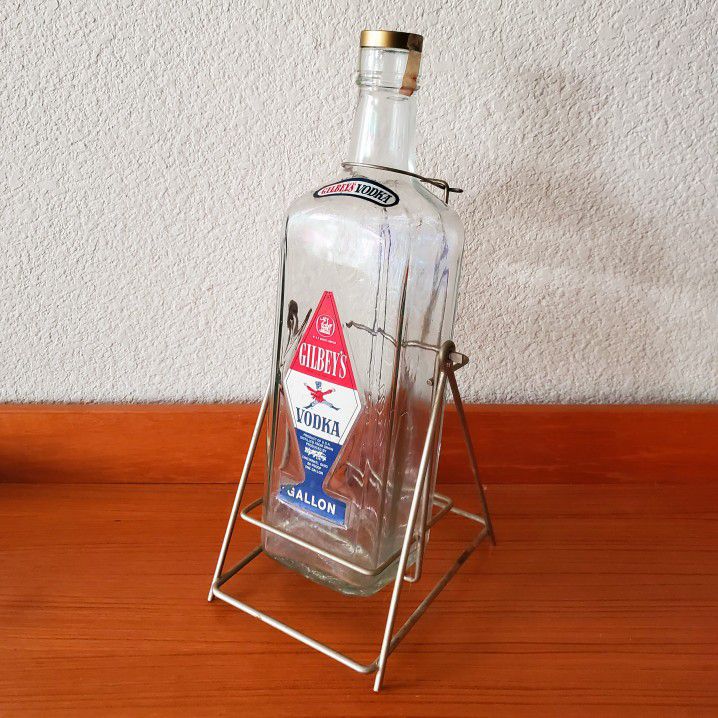 Vintage Mid-Century One Gallon Bottle Bar Swing 