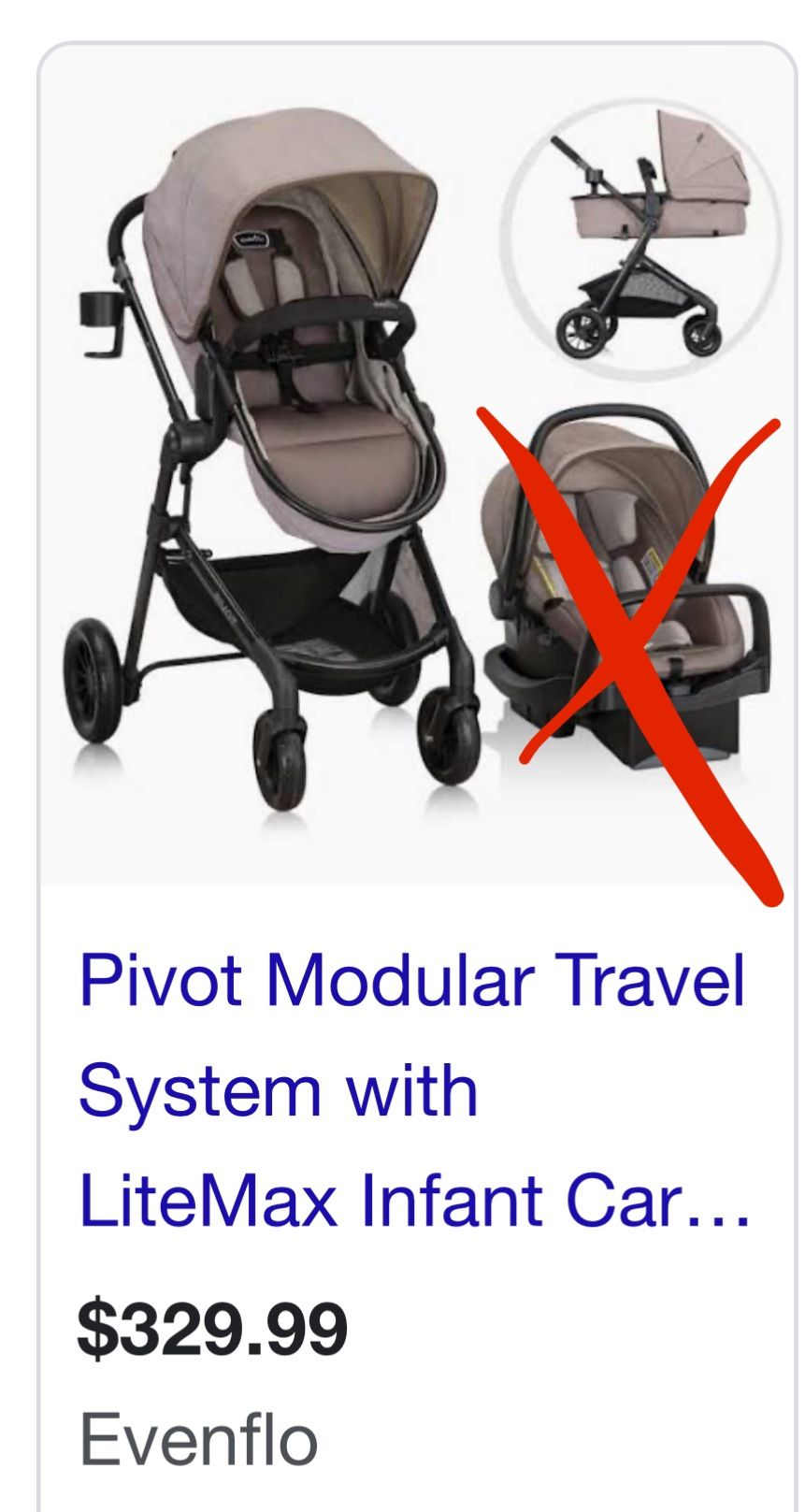 Evenflo Pivot Stroller