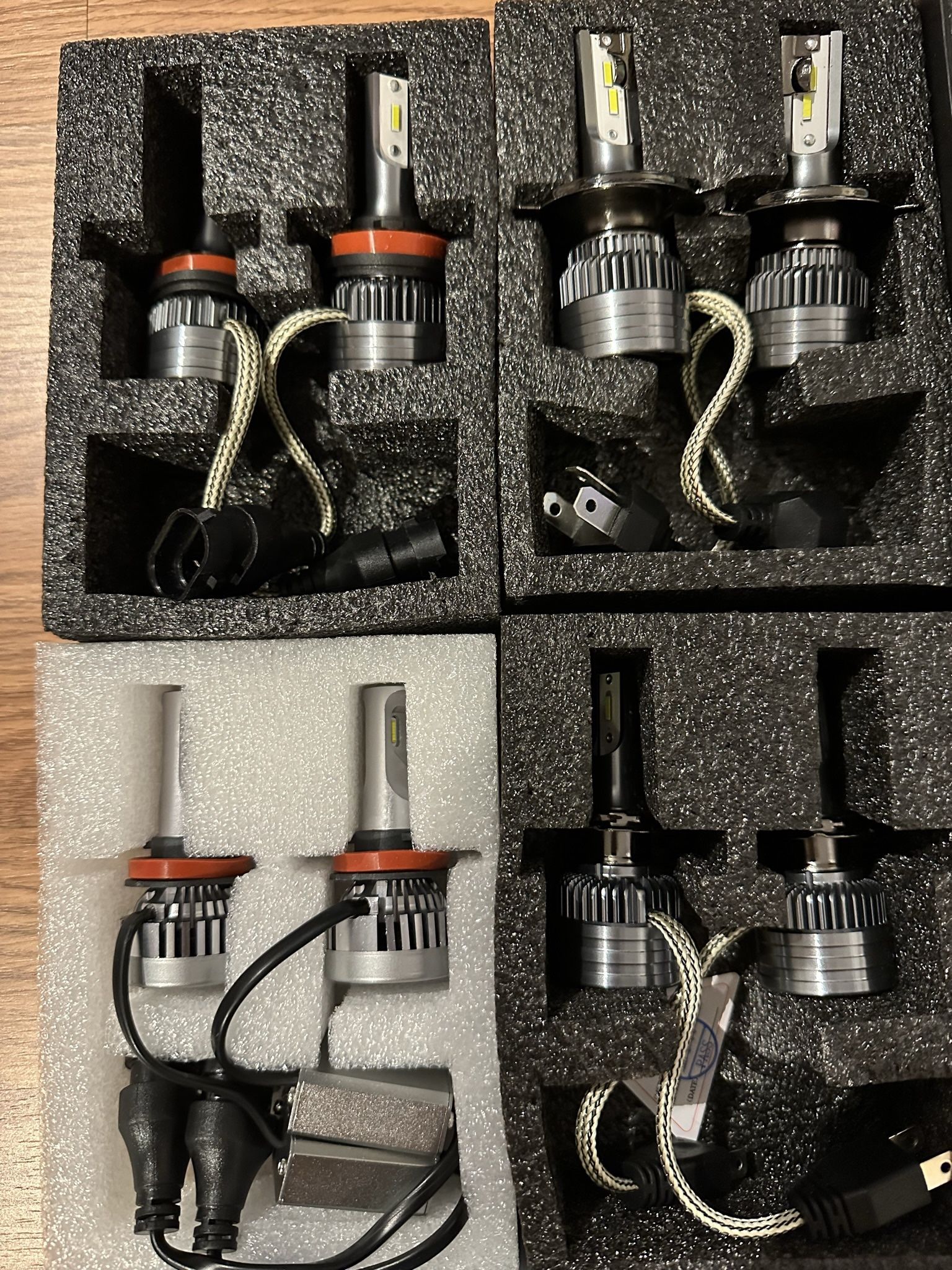 3 Pairs Led/HID Headlight Kit! Fire Sale 🔥 You Can Pick And Choose Any Bulb Size You Want 3 Pairs For $80