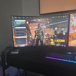 MSI 32" curved QHD 240hrz monitor