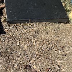 Black Granite Headstone