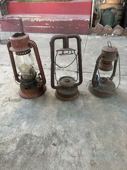 Three Antique Lanterns