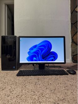 i5 Dell Inspiron 3670 Desktop Computer System 500GB SSD HD