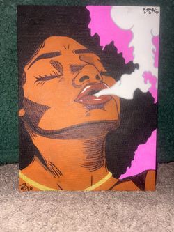 Original Hand-Painted Canvas 9x12