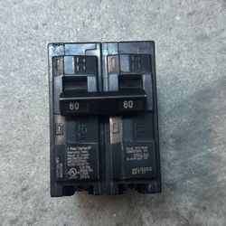 Siemens Q260 60 Amp 2 Pole 240V Circuit Breaker