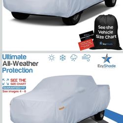 EzyShade - Funda de 10 capas para camioneta, impermeable, para todo tipo de clima, completa y exterior, consulta la tabla de tamaños para un ajuste pr
