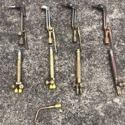Vintage Airco Torches And 40 Tips 