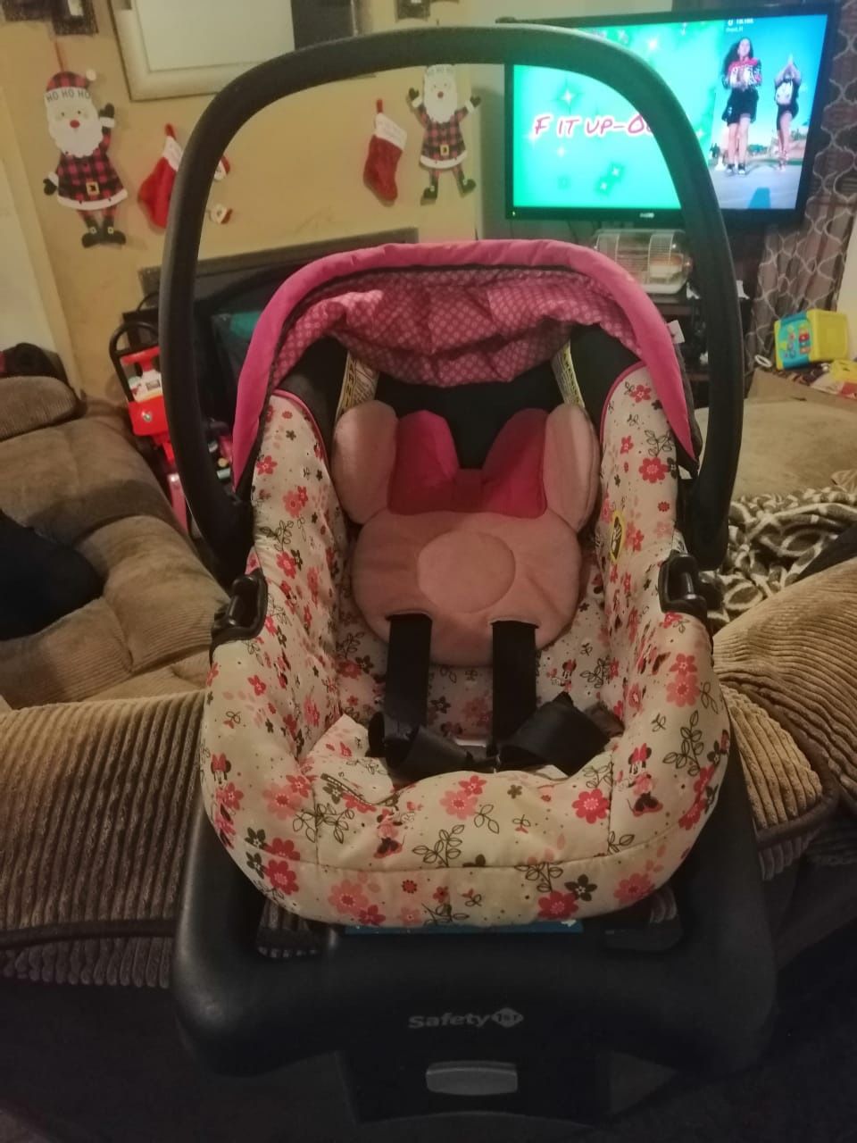 Minnie Car Seat And Stroller
