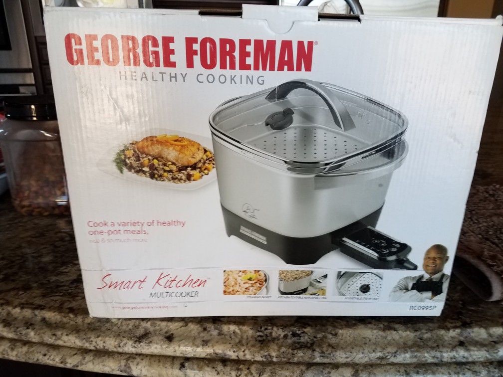 New Multi Cooker By George Foreman In A Box