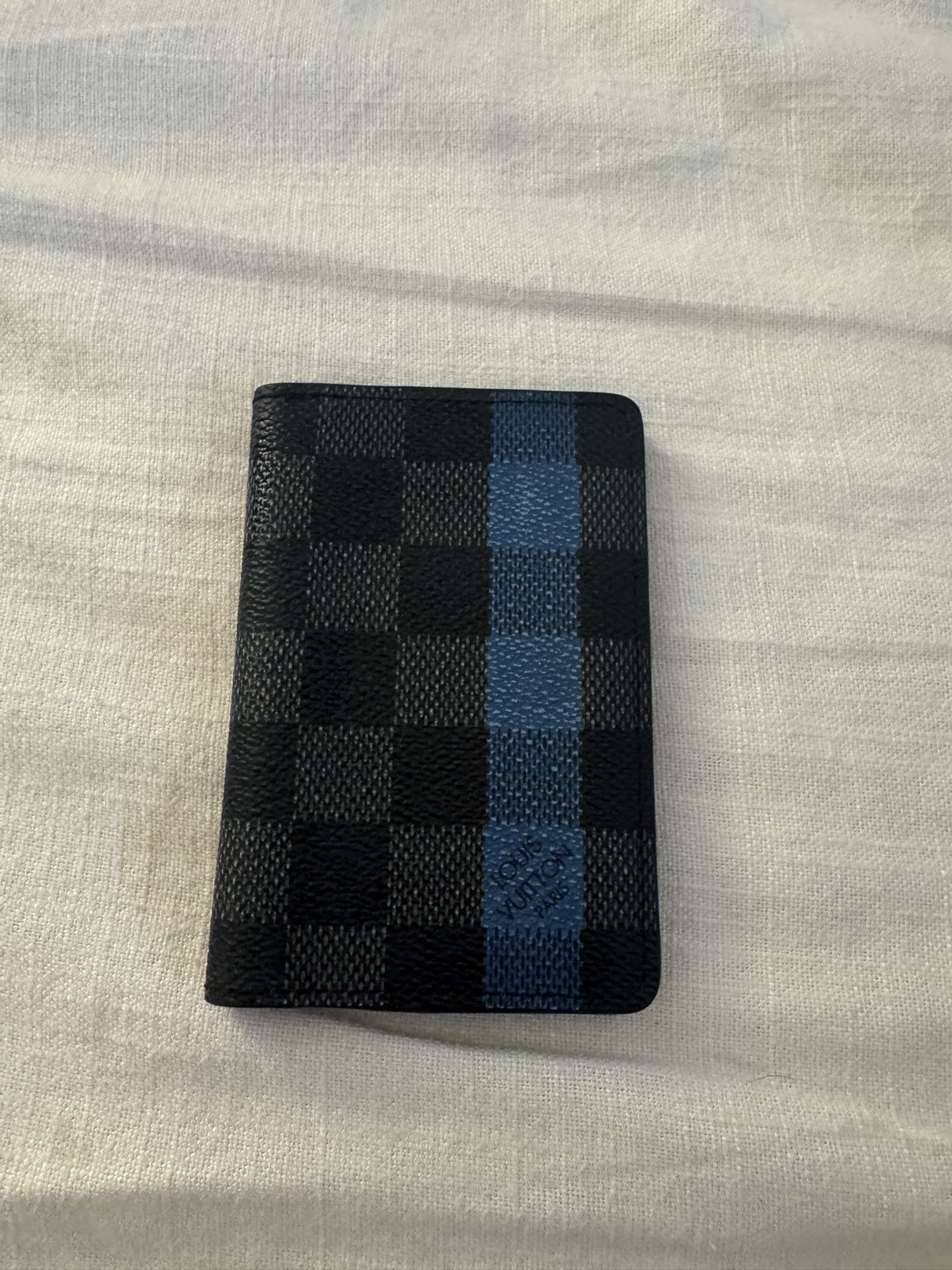 Louis Vuitton Black and Blue pocket organizer