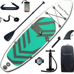 Aqua Plus SUP inflable de 6 pulgadas de grosor