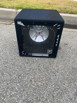 12 inch kicker CVR with flex box flex box
