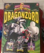 1993 Power Rangers Dragonzord box & foam insert