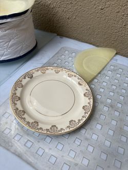 Tayler Smith USA brand Appetizers Plates Set Of 8  In 100% 22 K Gold Designed In Mint Condition 