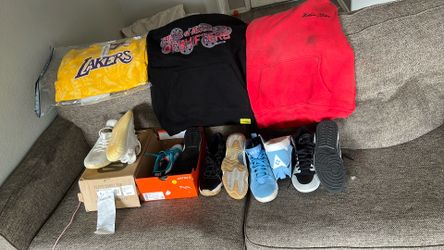 Jordans and Hype clothing