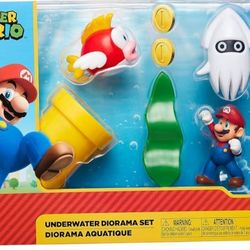 >> BraNd NeW<<

Nintendo Super Mario Underwater  Figure Diorama Play Set<<