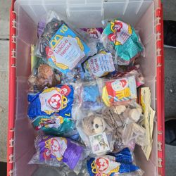 Tote Full Of McDonald's Collectables