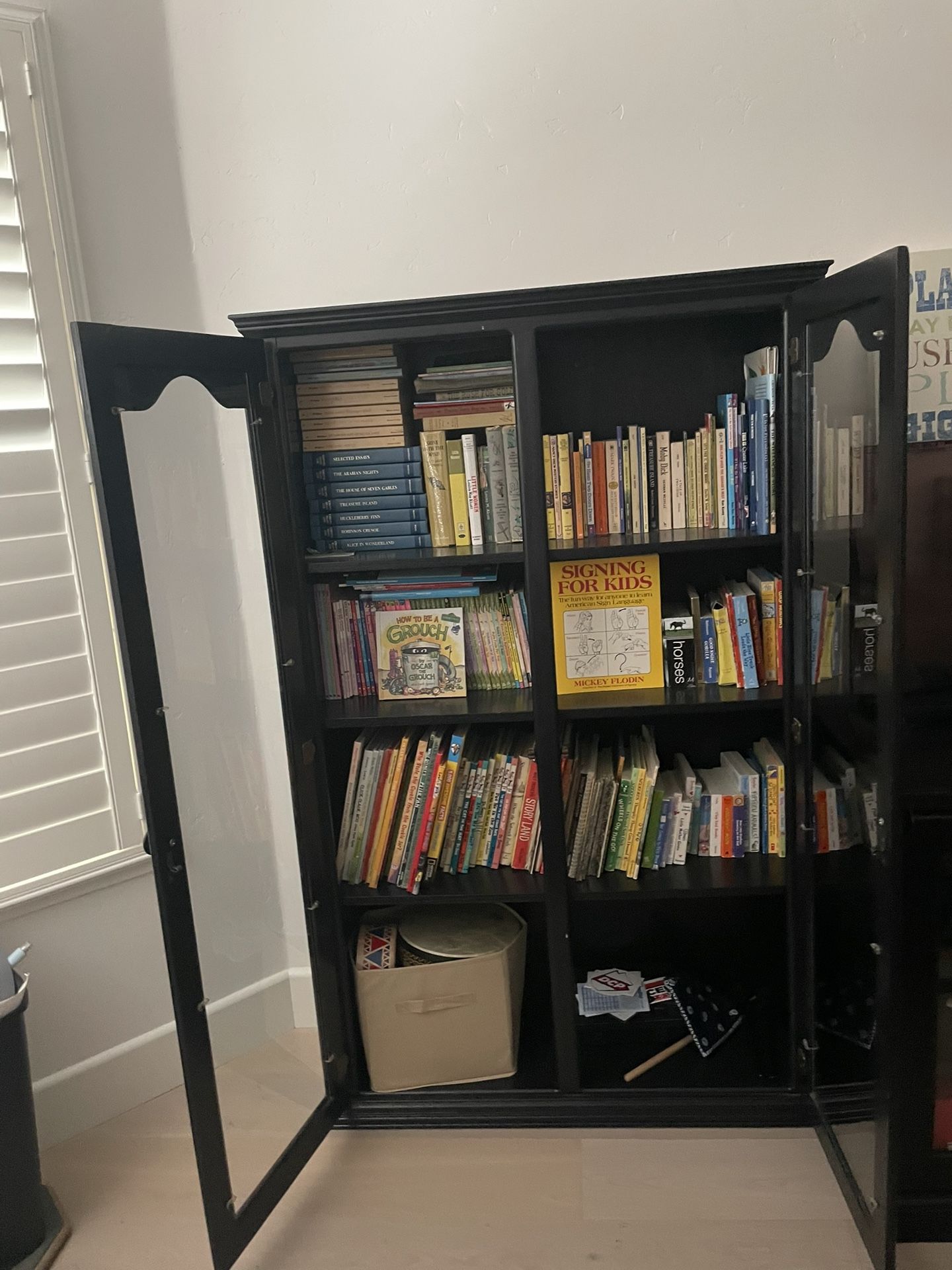 2 Book Shelf Cabinets