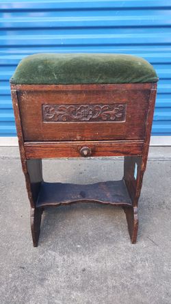 Antique Sewing Stool