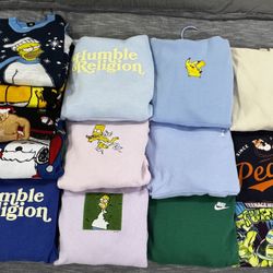 HUGE men hoodie lot 