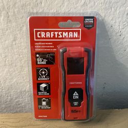 CRAFTSMAN 65-Foot Laser Distance Measurer (Model CMHT77139) – Rechargeable – Brand New Sealed 