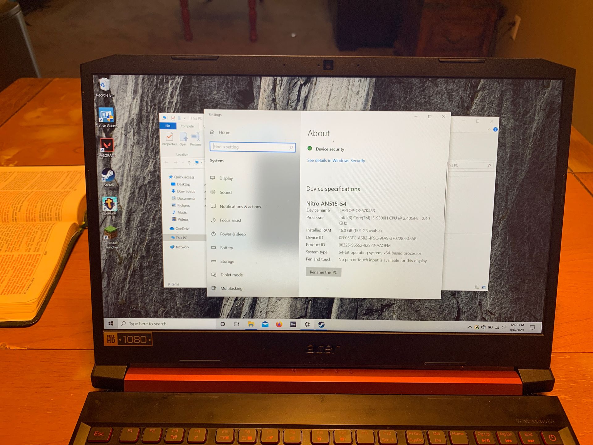 Gaming Laptop