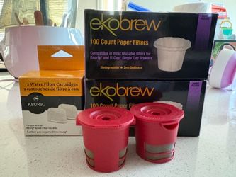 Keurig filters, filter tablets, and reusable pods