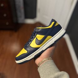 Nike Dunk Low Michigan Sz 9 