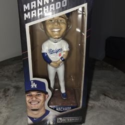 Dodgers Bobblehead Manny Machado New