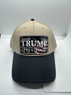 trump license plate Hat