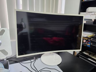 Samsung curved monitor