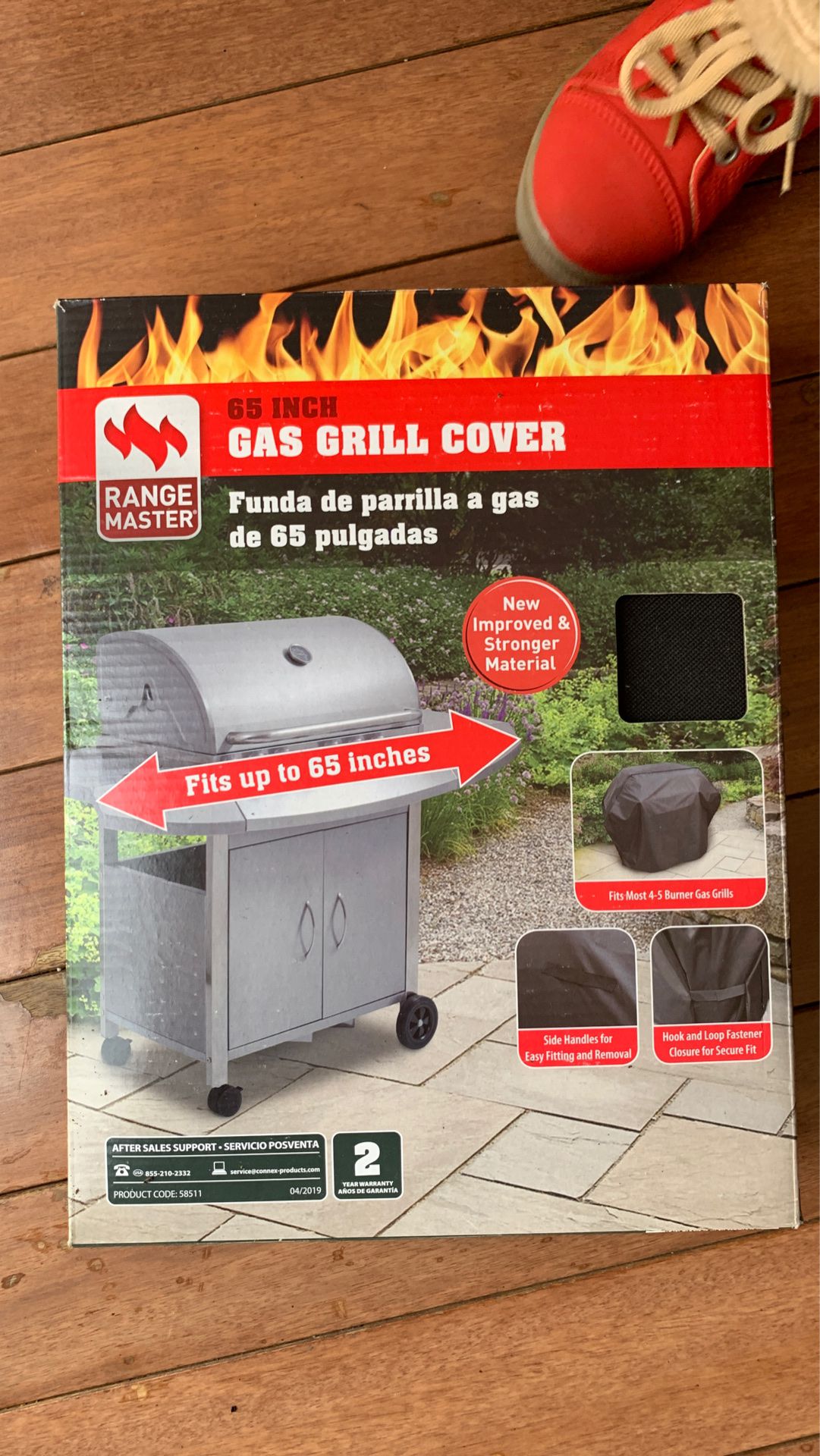 Gas grill cover (brand new)