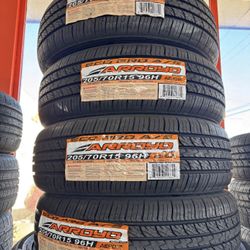 205/70/15 Arroyo A/S 4 New Tires 