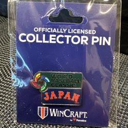 2026 WinCraft World Baseball Classic Japan Baseball Collector Pin… SOLDOUT!!!