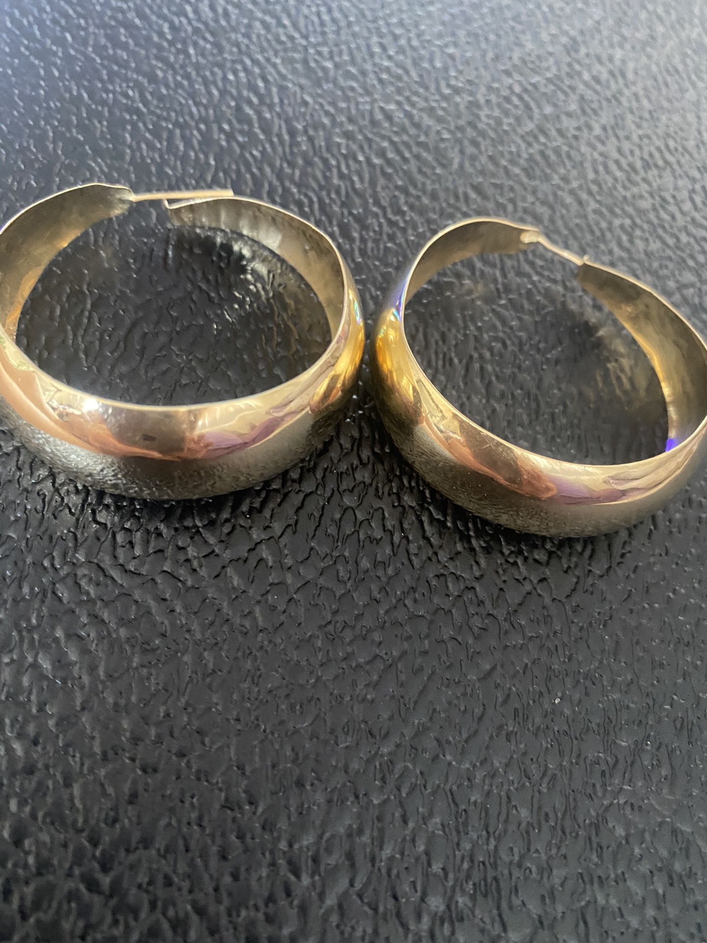 ???HERMOSAS ARRACADAS DE ORO DE 14 K ORO REAL 