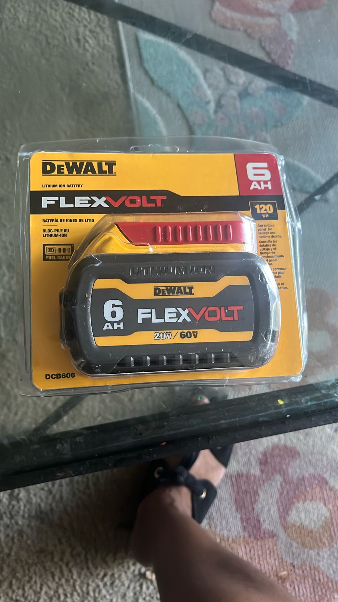 Dewalt FlexVolt 6AH