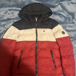 Tommy Hilfiger Puffer Coat Wore Twice