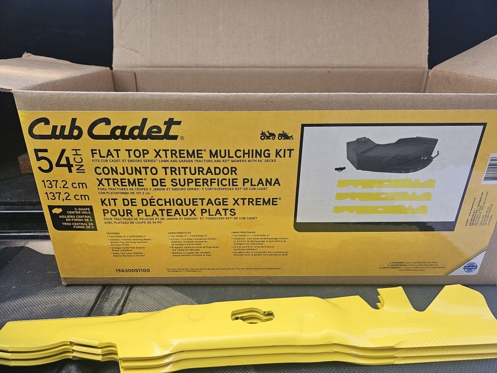 Cub Cadet Mulch Kit For 54" Decks